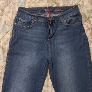 The Childrens Place Girls Denim Straight Leg Jeans